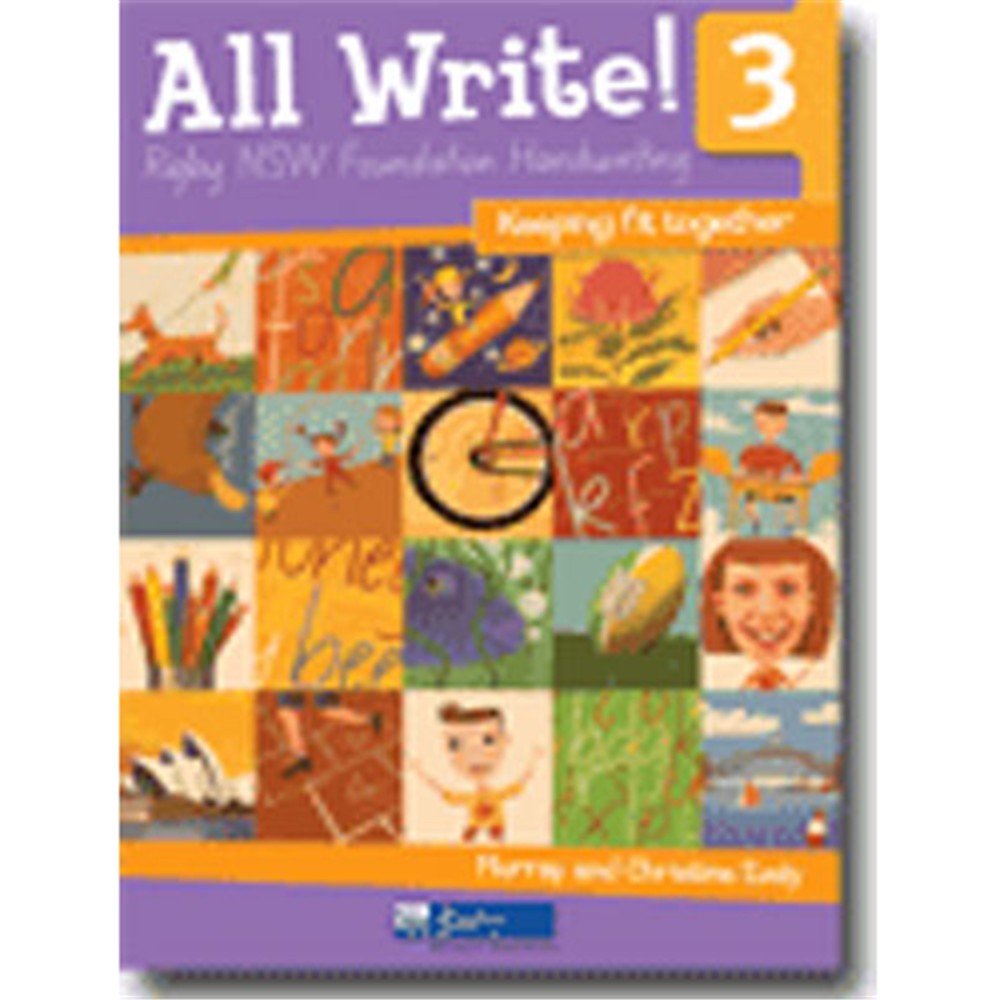 9780731273560 All Write! NSW Foundation Handwriting Student Book 3