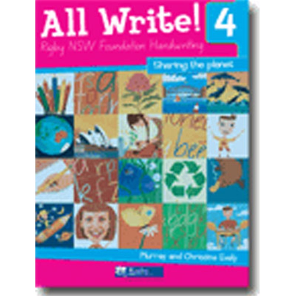 9780731273577 All Write! NSW Foundation Handwriting Student Book 4