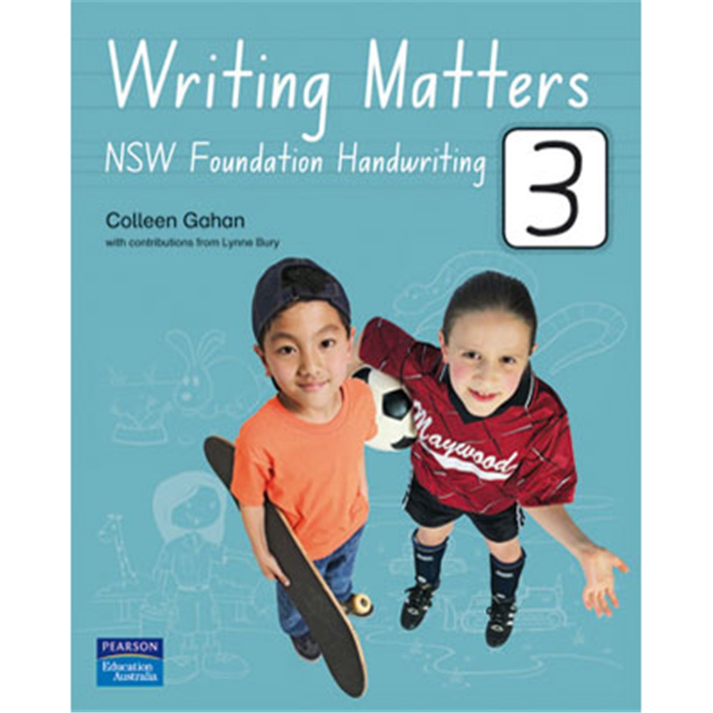 9780733960291 Writing Matters NSW Foundation Year 3 + Practice Book 3