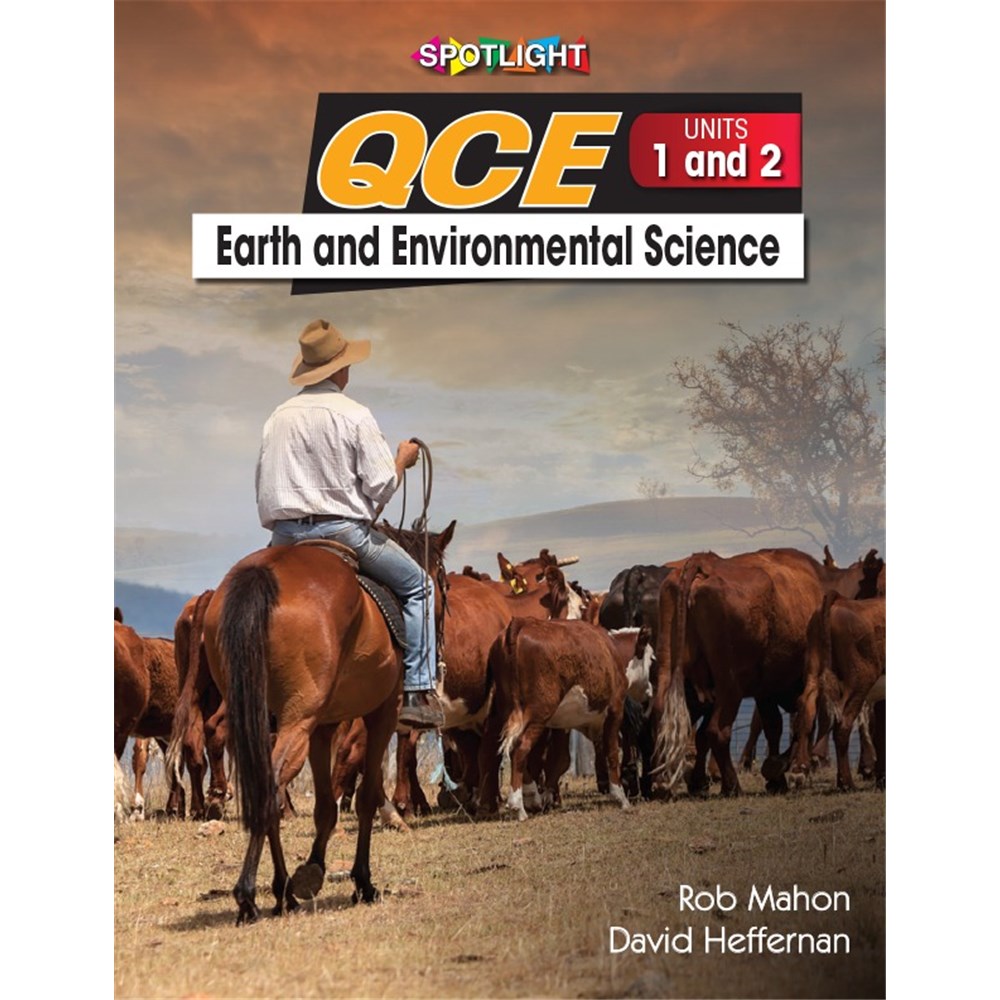 9780855838133 Spotlight QCE Earth & Environmental Science Unit 1&2 Kookaburra Educational