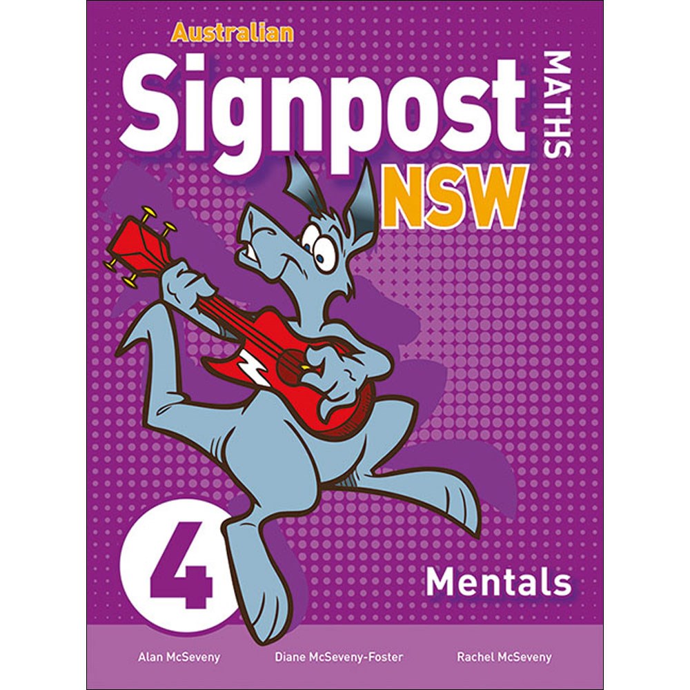 9781488621253 Australian Signpost Maths NSW 4 Mentals Book