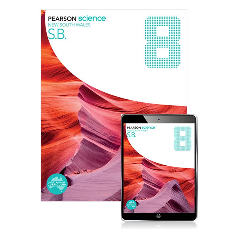 9781488656606 Pearson Science NSW 8 Student Book with eBook