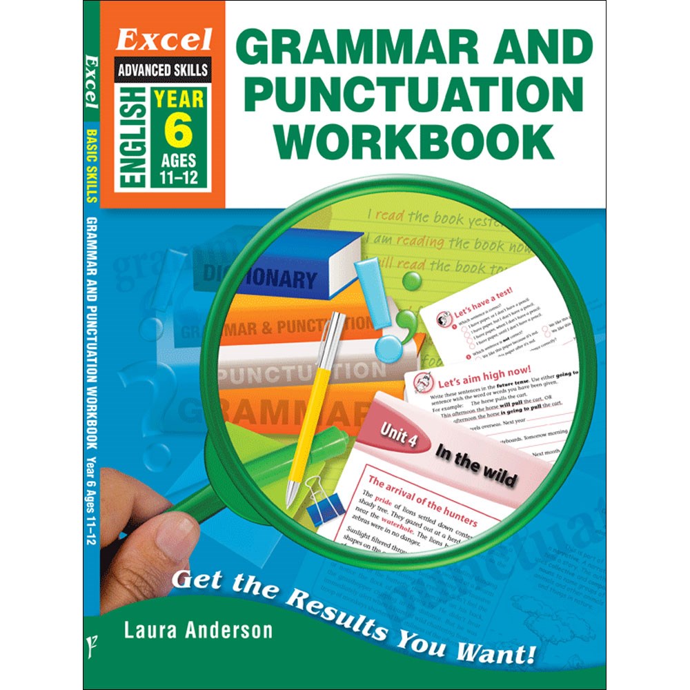 Workbooks grammar and punctuation workbook : 9781741254020 - Excel Advanced Skills Grammar & Punctuation ...