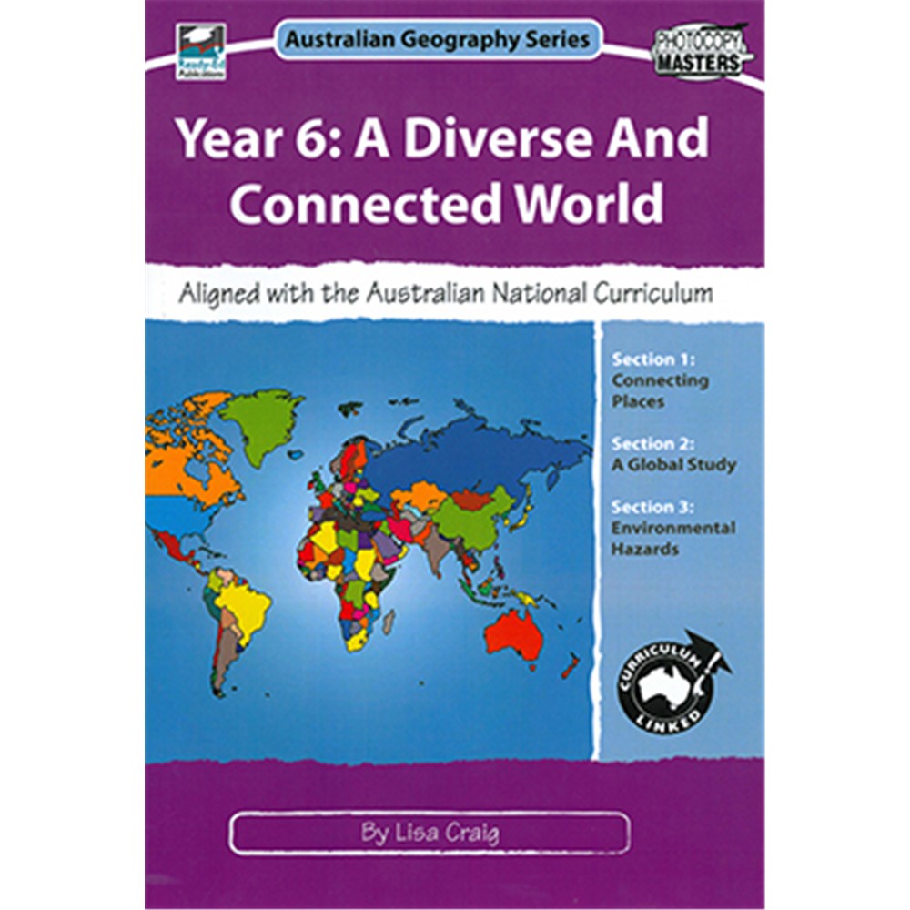 9781863978804 Australian Geography 6 A Diverse and Connected World