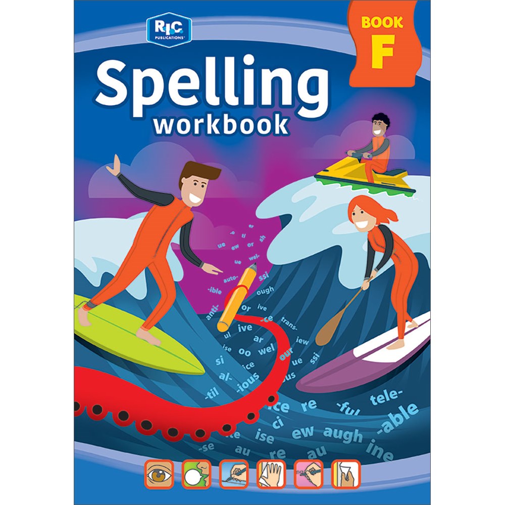 9781922426406 Spelling Workbook Book F Kookaburra Educational