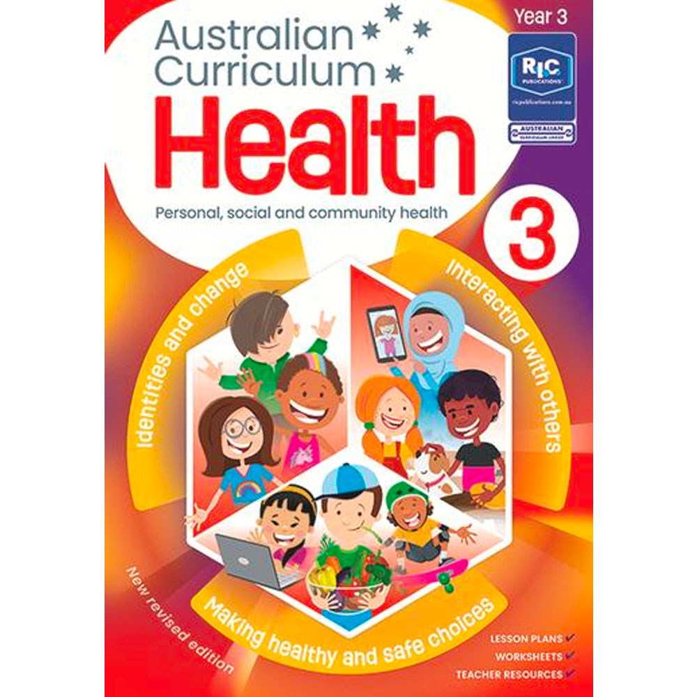 9781922843791 AC Health Year 3 Kookaburra Educational Resources