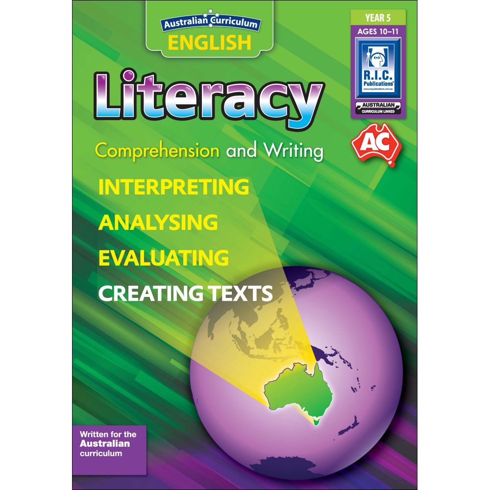 9781925201055 Australian Curriculum English Literacy Year 5