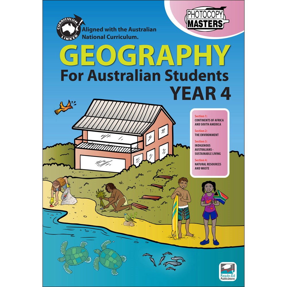 9781925611373 Geography for Australian Students Year 4 Kookaburra
