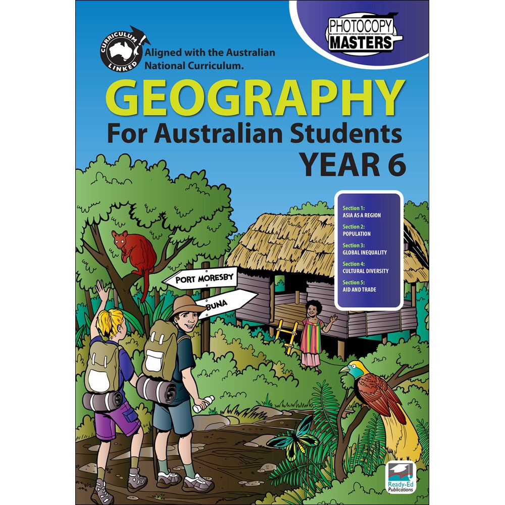 9781925611397 Geography for Australian Students Year 6 Kookaburra