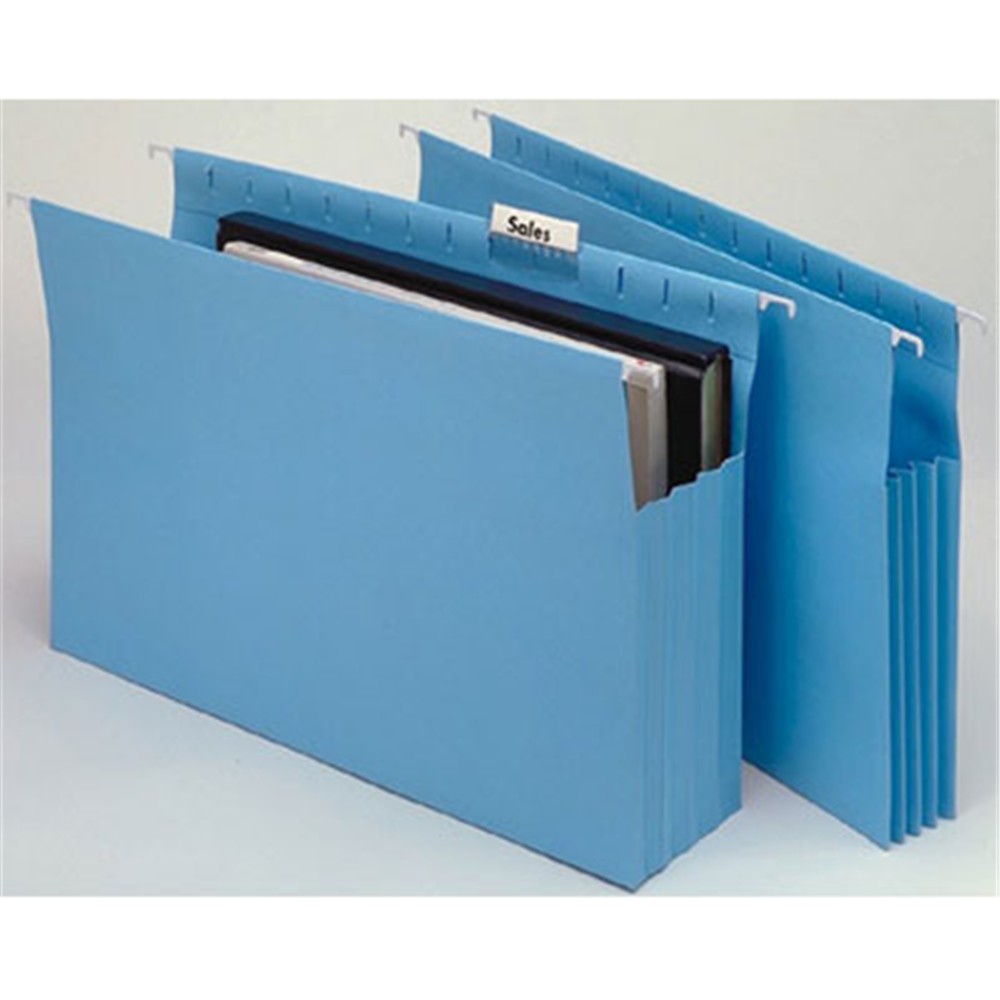 ZAC8300001 Marbig Suspension Files Expanding Foolscap Blue