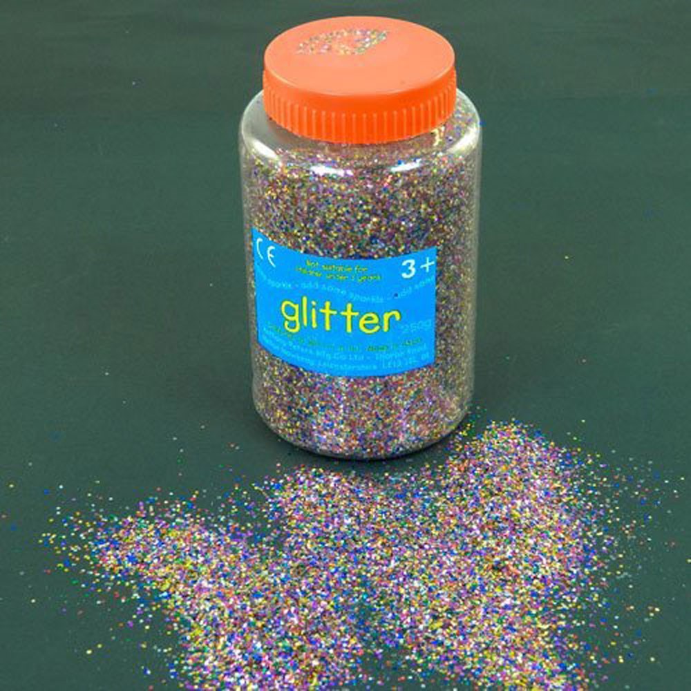ZANAP103GSM Glitter Dispenser 250g Multi Kookaburra Educational
