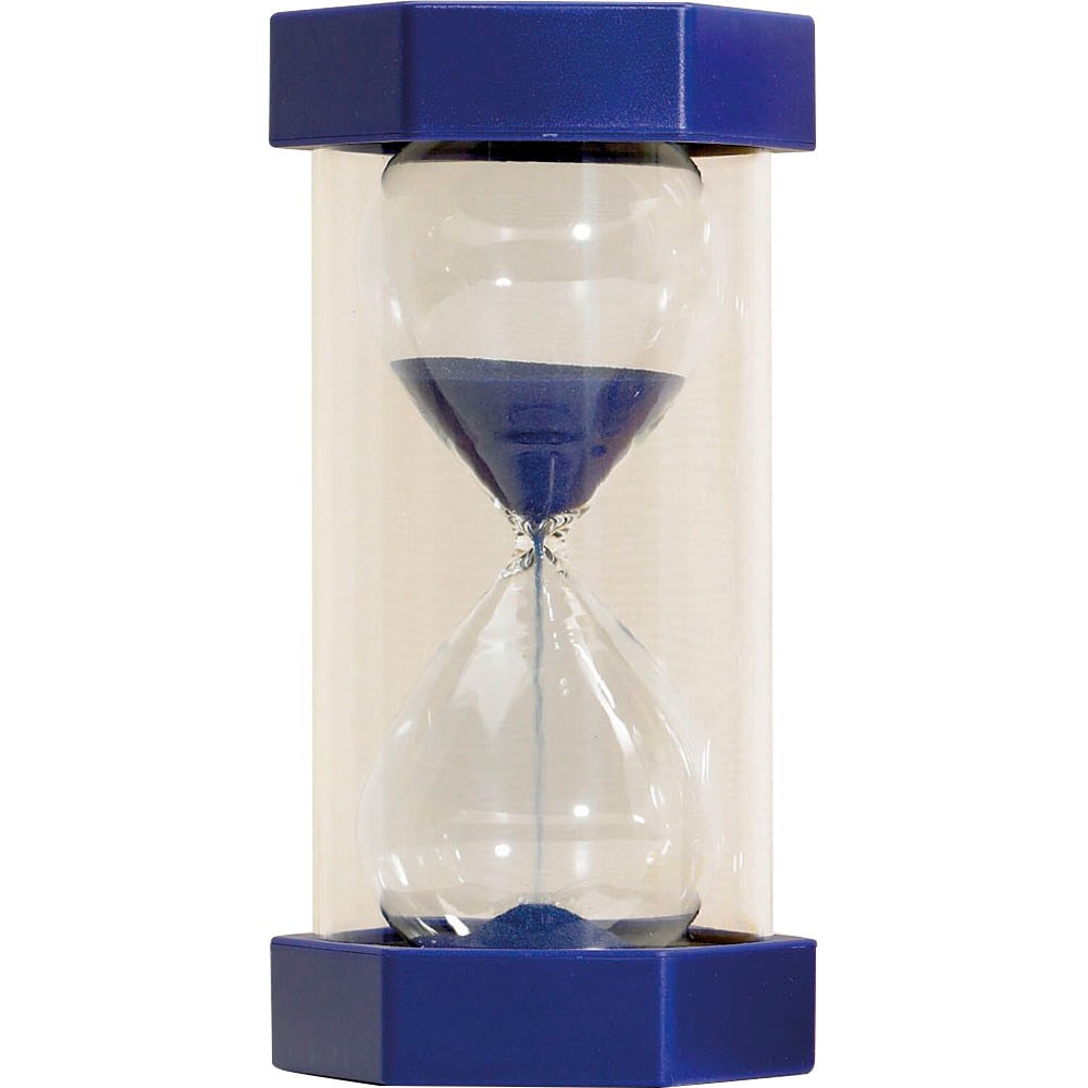 ZCM92046 Sand Timer Mega 5 Minute Blue Kookaburra Educational