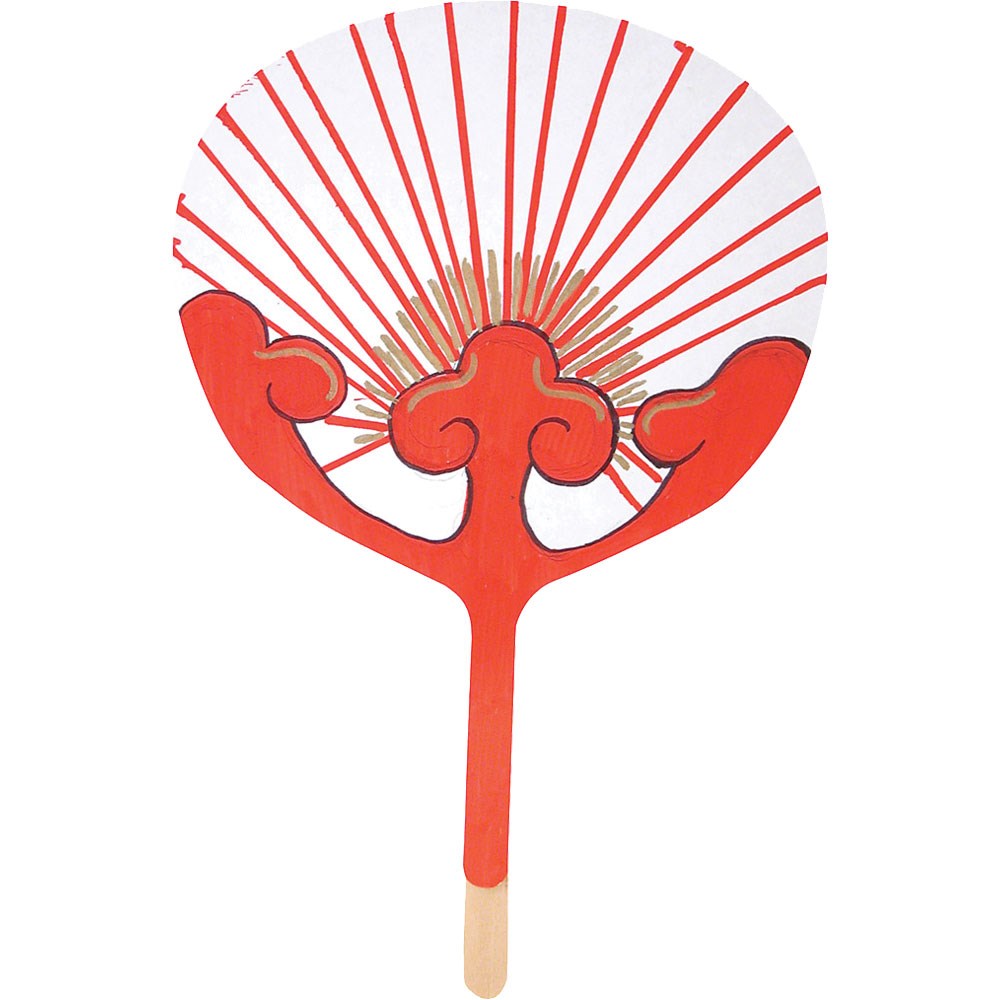 ZCRCB872 Cardboard Fans Kit 145 x 195mm Kookaburra Educational