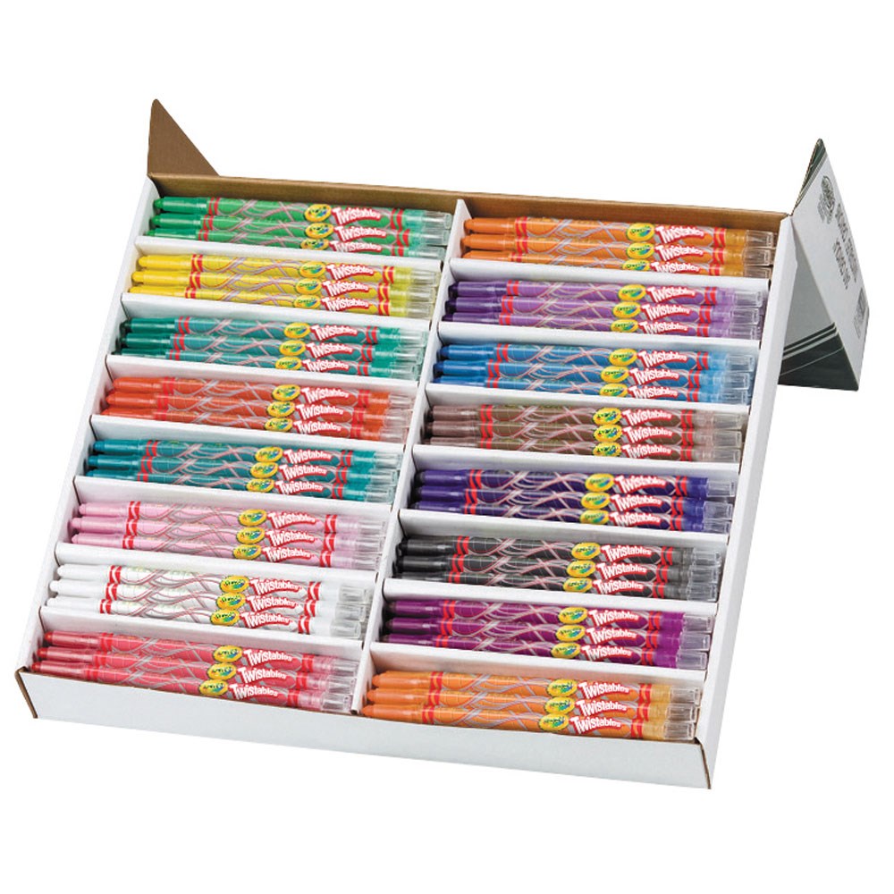 Download ZCY52 7240 - Crayola Crayons Twistables Classpack (16 colours) - Kookaburra Educational ...