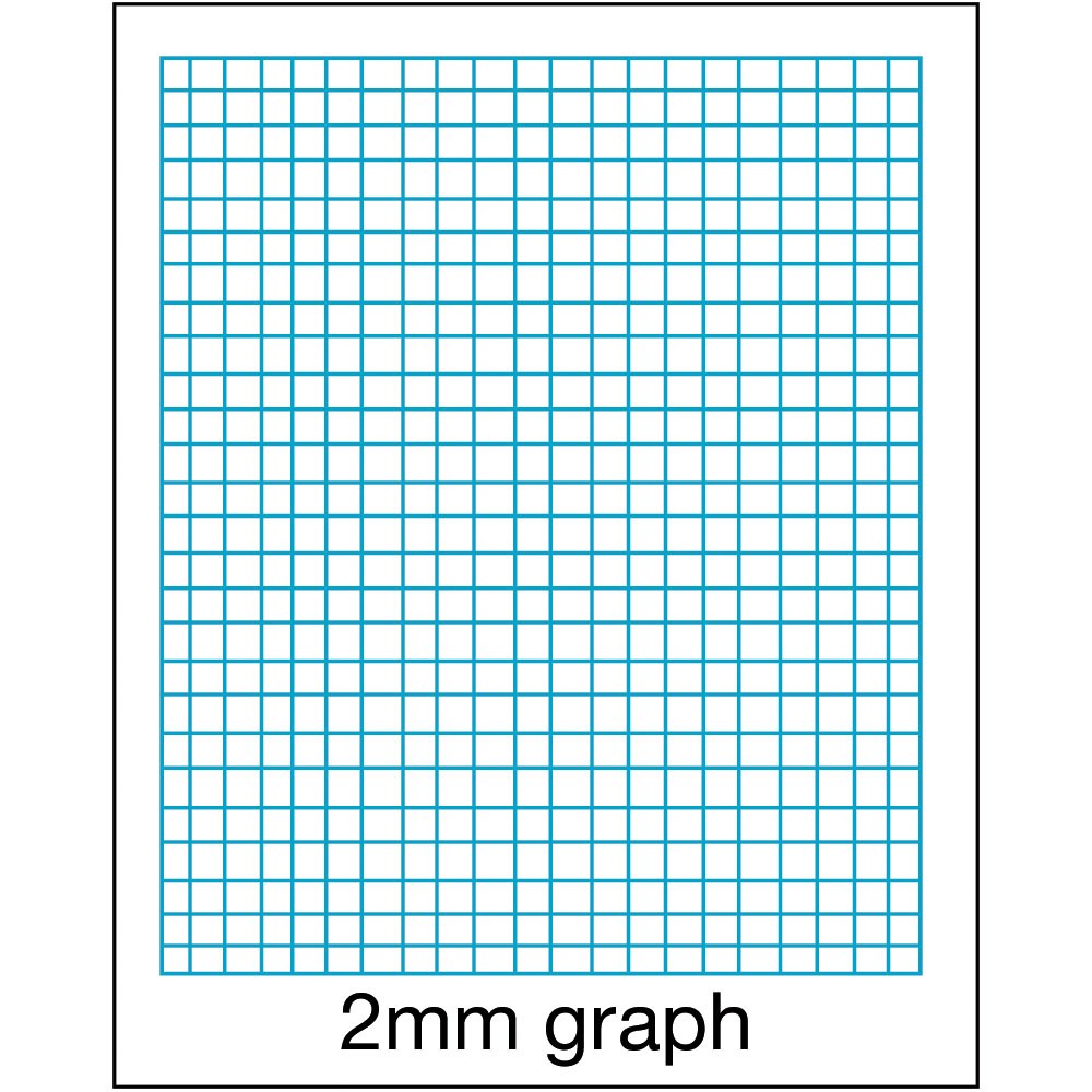 zewedp040 victory graph pad a4 2mm top padded 40 leaf 2mm graph paper
