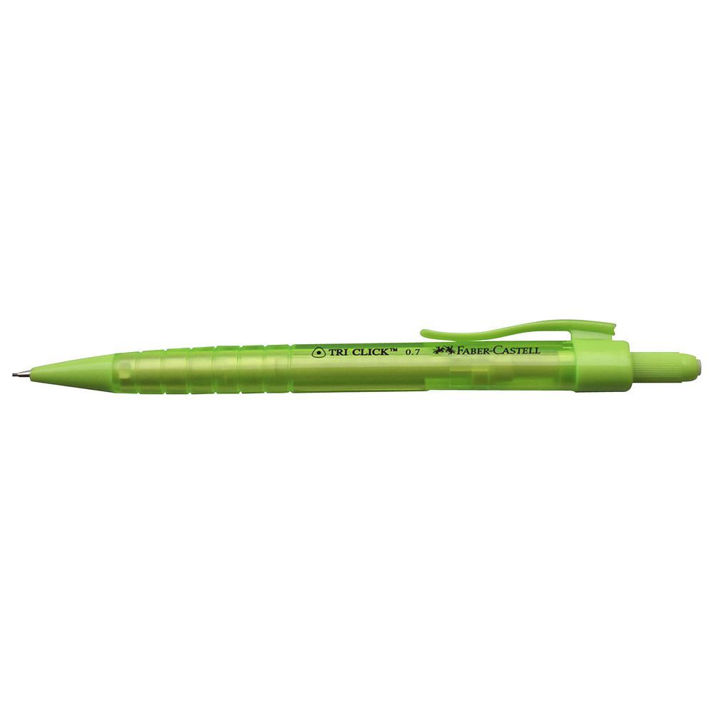 ZFA31136304 FaberCastell Mechanical Pencil 0.7mm + Refills Green