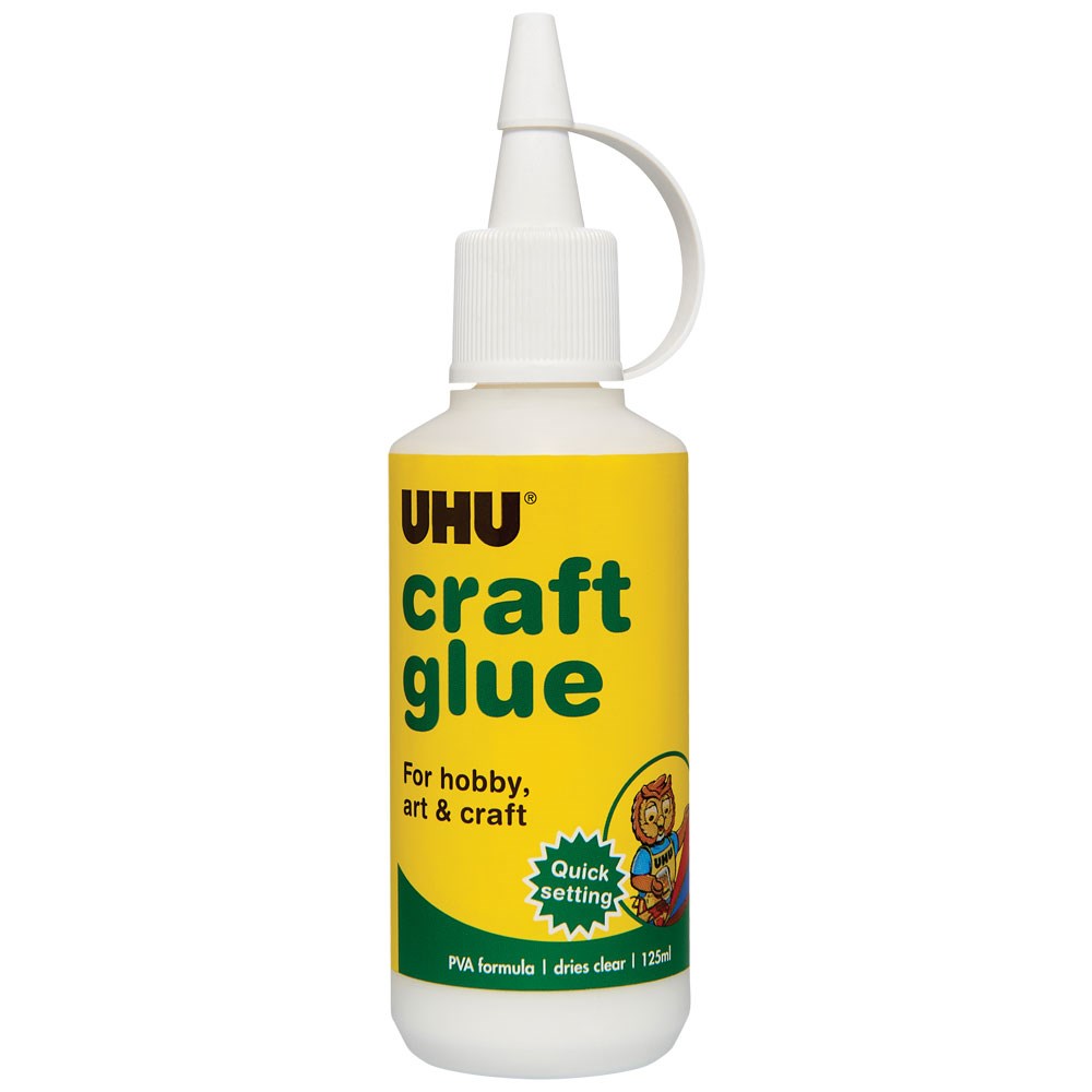 ZFA49202 UHU Craft PVA Glue 125ml Kookaburra Educational Resources