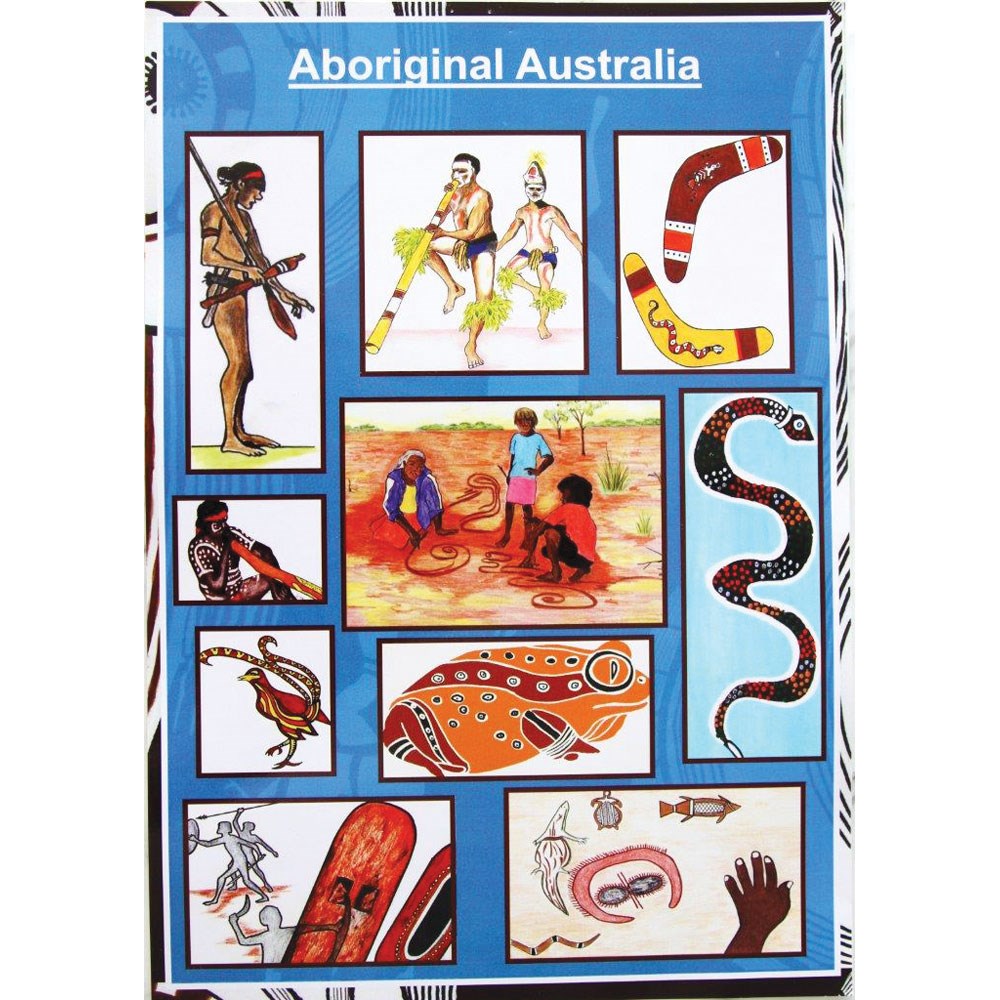 ZGKKA07-13 - Poster A3 - Aboriginal Australia - Kookaburra Educational ...