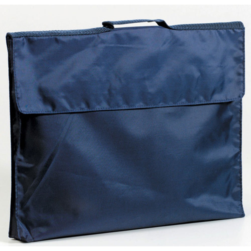 ZGN89020 Library Bag Hook & Loop Fastening Water Resistant Navy