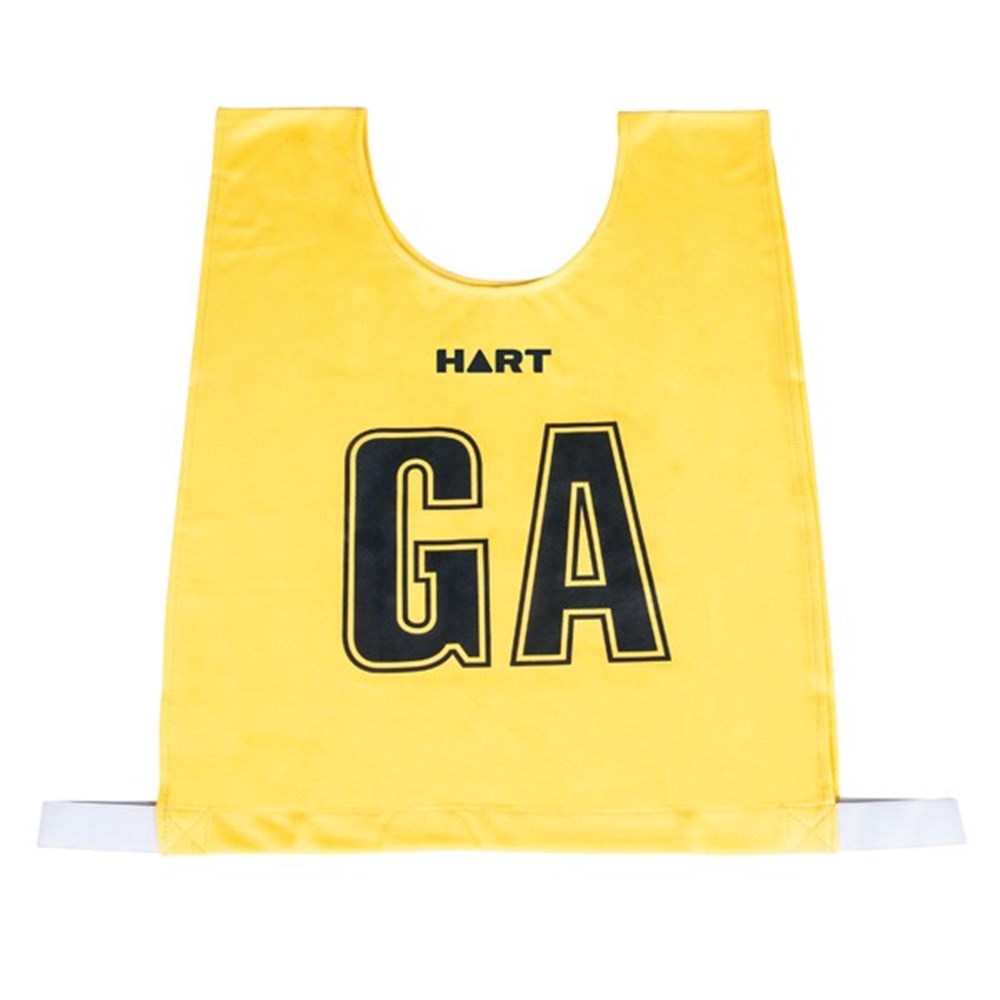 Download ZHS13-308-Y - HART Mock Mesh Netball Bib - Jnr Yellow ...