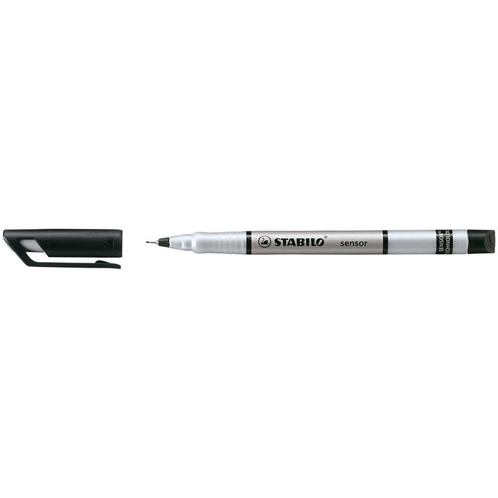 ZPE0195986 Stabilo Sensor Pen Fine 0.3mm Black Kookaburra