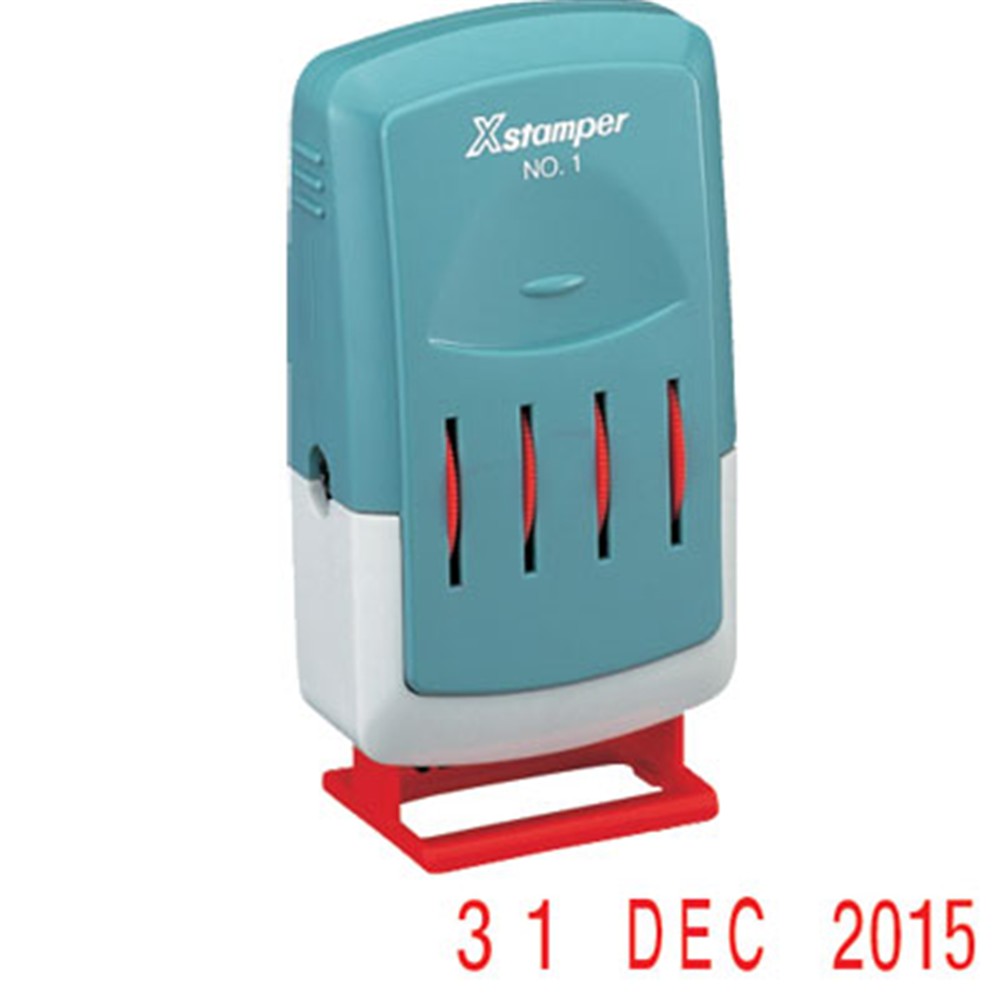 ZPE552122 Xstamper MultiDater 5212 Ergo Line Dater Red Kookaburra Educational Resources