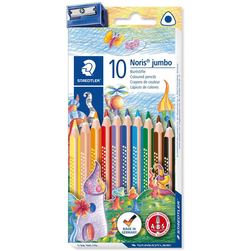 Zsd128 Nc10 Staedtler Noris Triplus Jumbo Coloured Pencils Sharpener Kookaburra Educational Resources One Of Australia S Largest Wholesale Suppliers For Education
